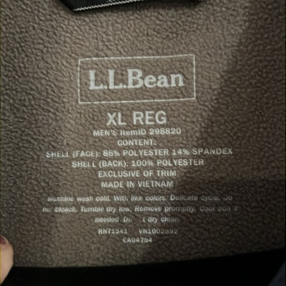 L.L. Bean men’s jacket size XL - Picture 5 of 6